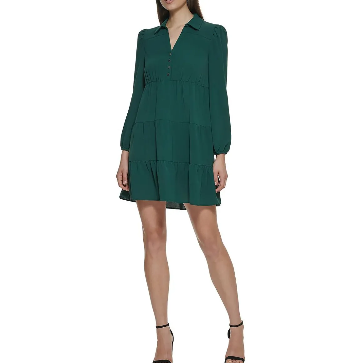 Collar Shift Dress