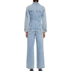 Collar Denim Trucker Jacket