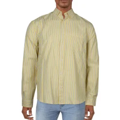 Collar Long Sleeve Button-Down Shirt