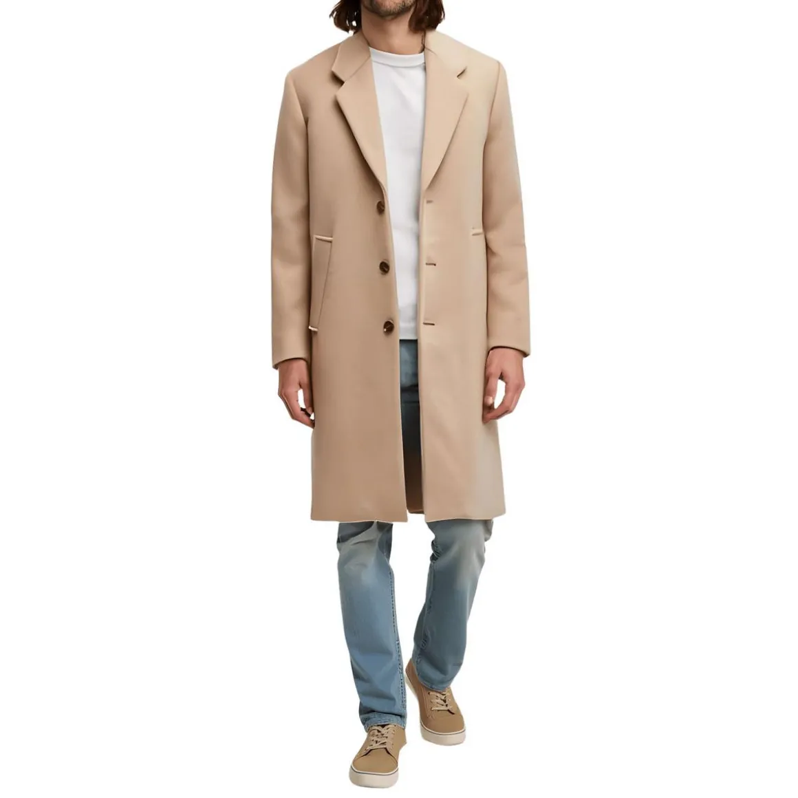 Collar Wool Pea Coat