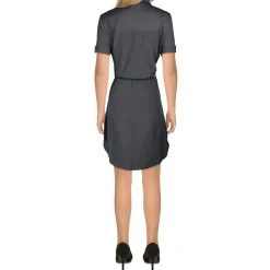 Collared Mini Shirtdress