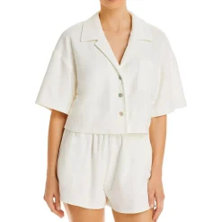 Collared Pocket Crop Top