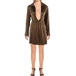 Collared Short Mini Dress