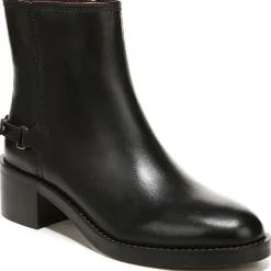 Colt Zipper Leather Booties