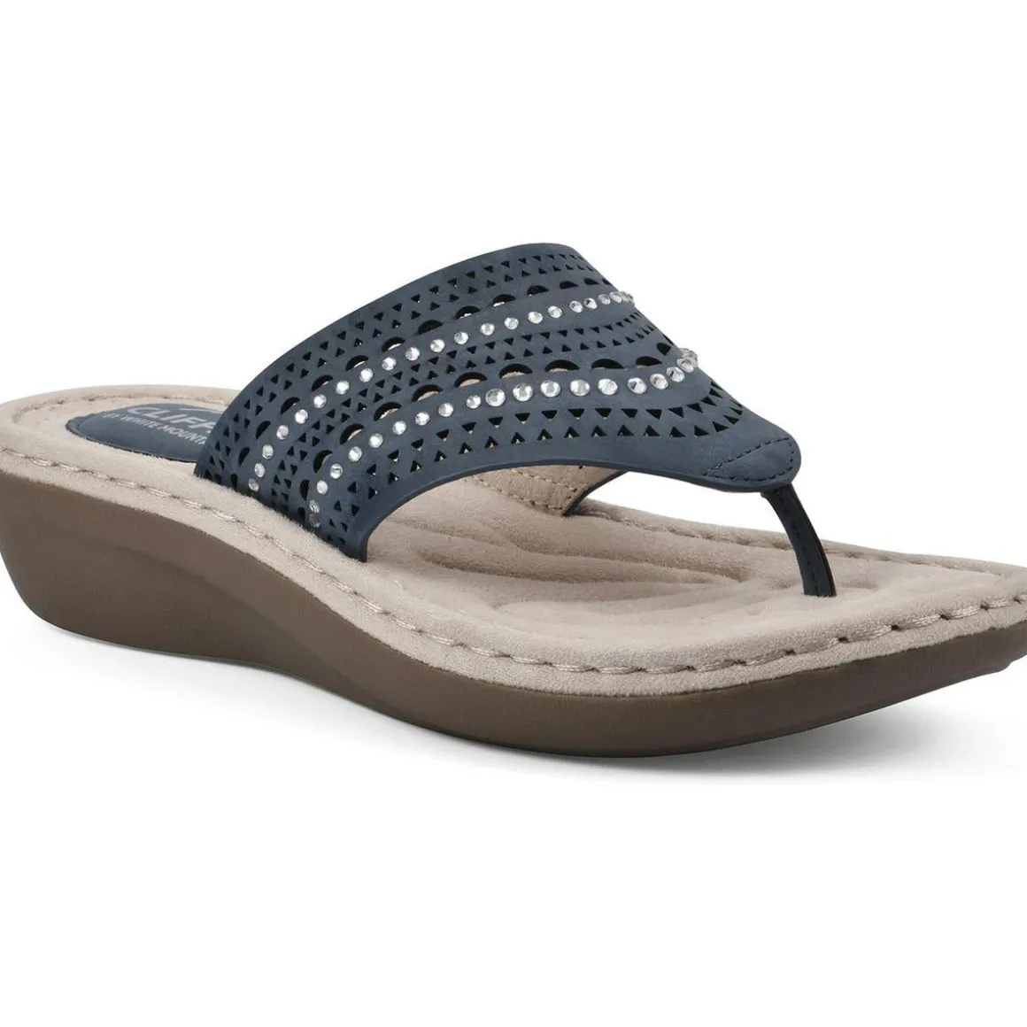 Comate Wedge Thong Flip-Flops