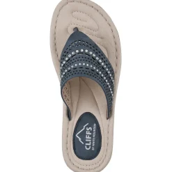 Comate Wedge Thong Flip-Flops