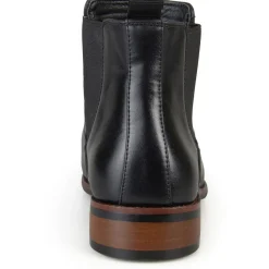 Comfort Insole Faux Leather Chelsea Boots