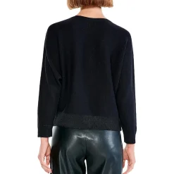 Constellation Embellished Knit Pullover Sweater