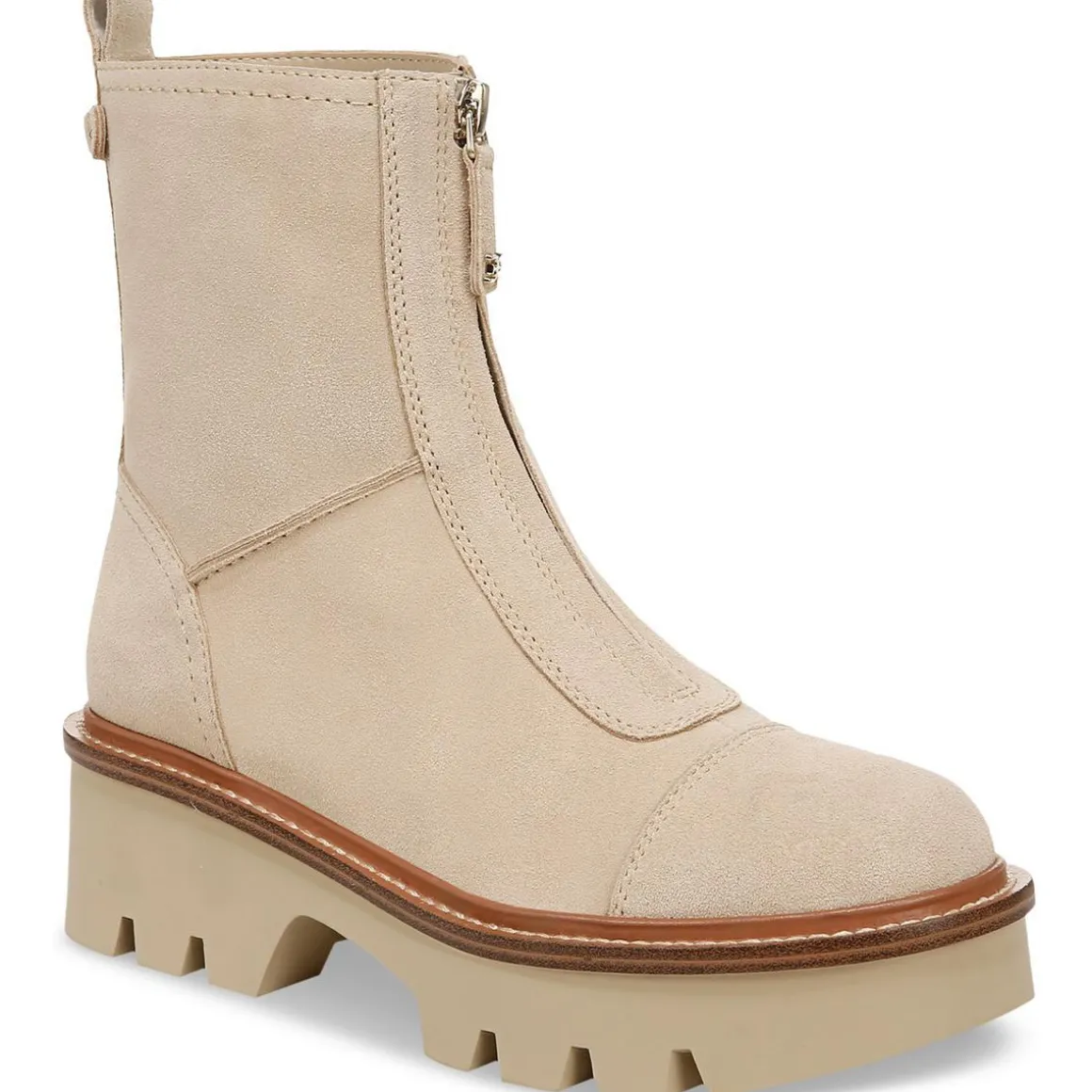 Cooper Leather Lugged Sole Chelsea Boots