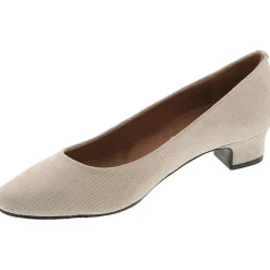 Cora Leather Slip On Pumps