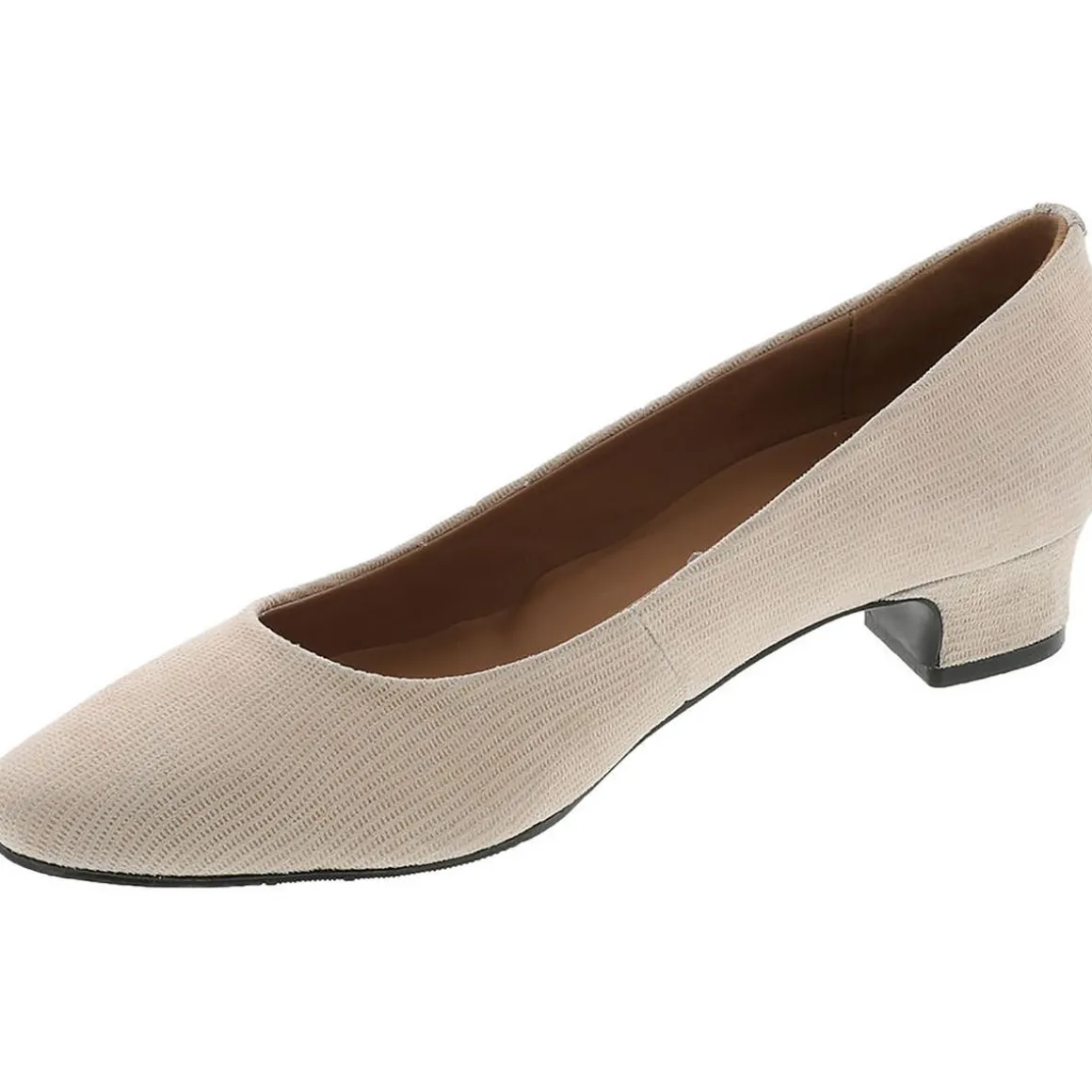 Cora Leather Slip On Pumps