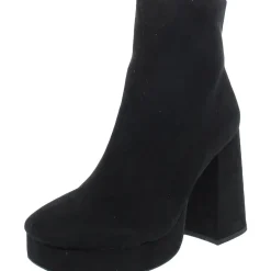 Coraa Padded Insole Faux Suede Ankle Boots