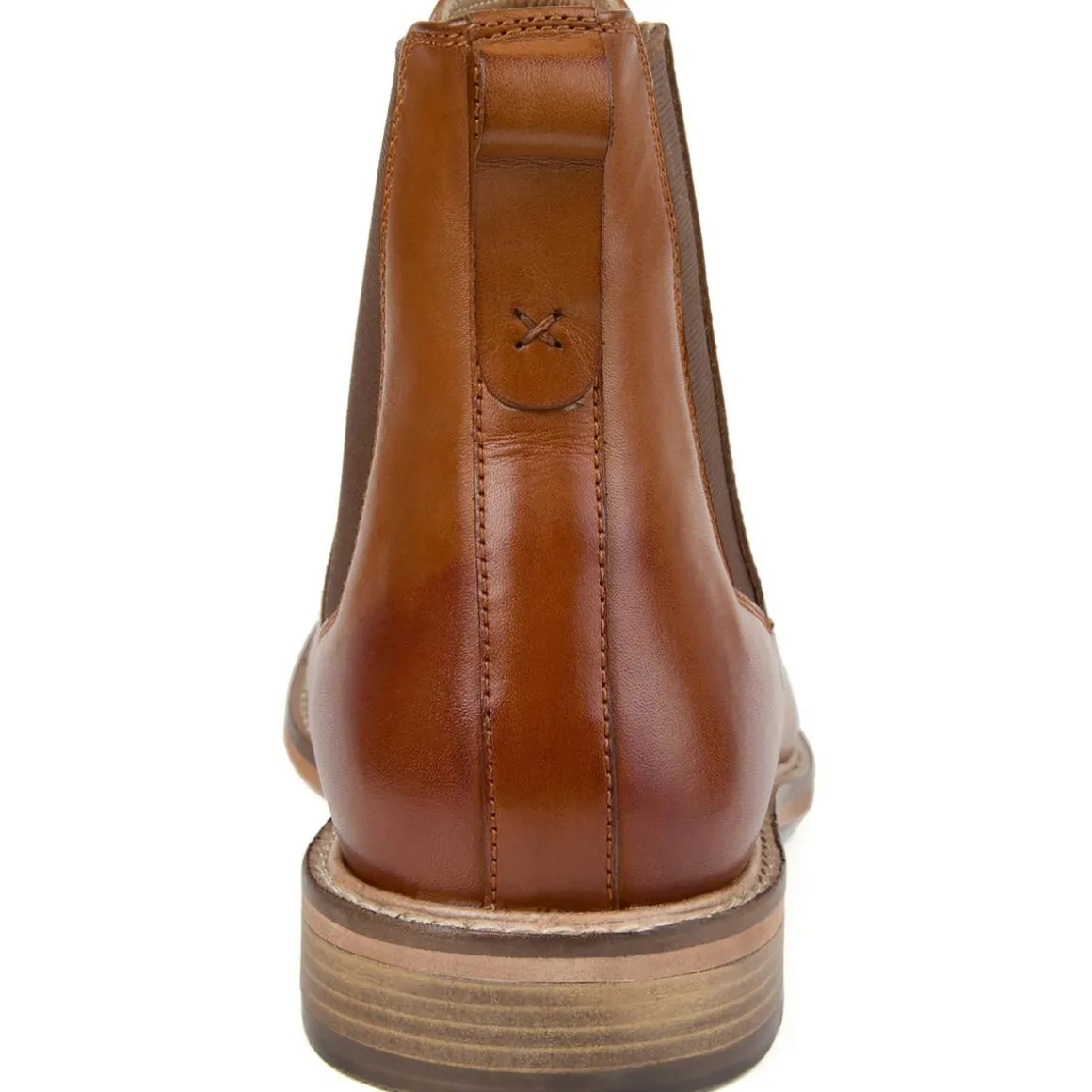 Corbin Leather Embossed Chelsea Boots