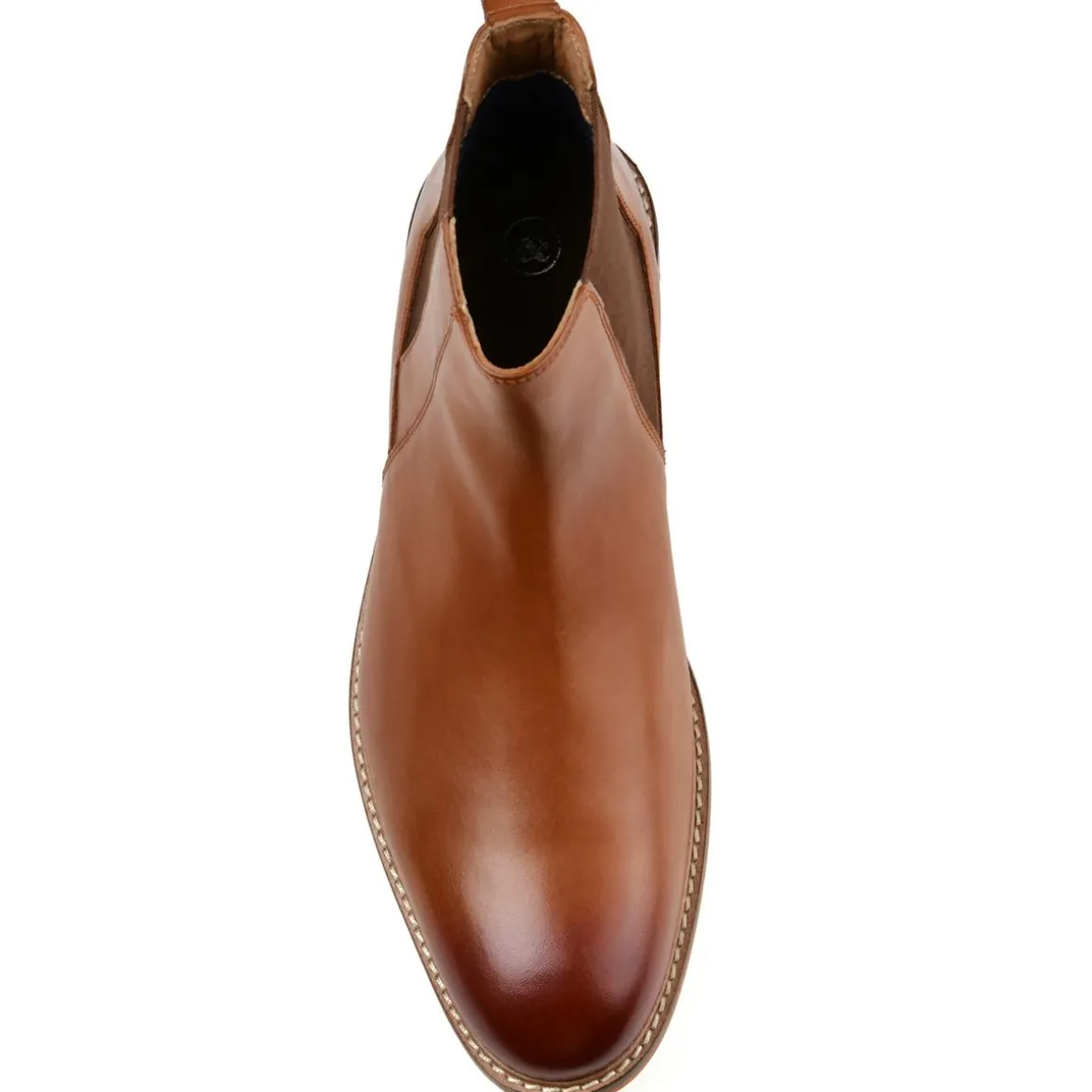 Corbin Leather Embossed Chelsea Boots