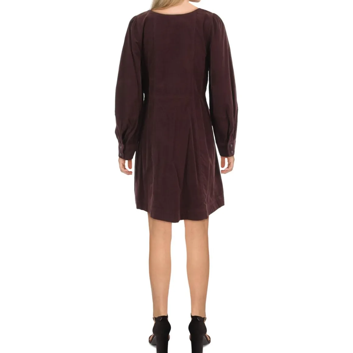 Corduroy Short Mini Dress