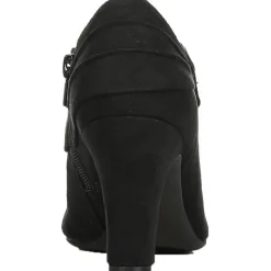 Corie Microsuede Cushioned Footbed Ankle Boots