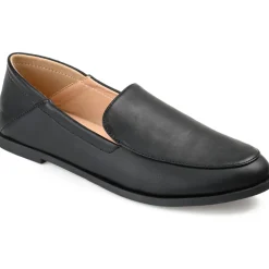 Corinne Faux Leather Slip On Loafers