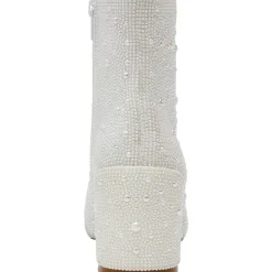 Corry Iridescent Pointed Toe Booties