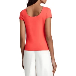 Corset Seamed Knit Blouse