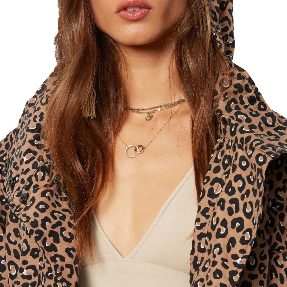 Cory Lightweight Water Resistant Cinch Waist Jacket