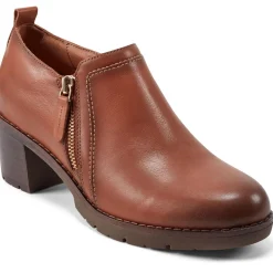 Cosa Zipper Leather Shooties