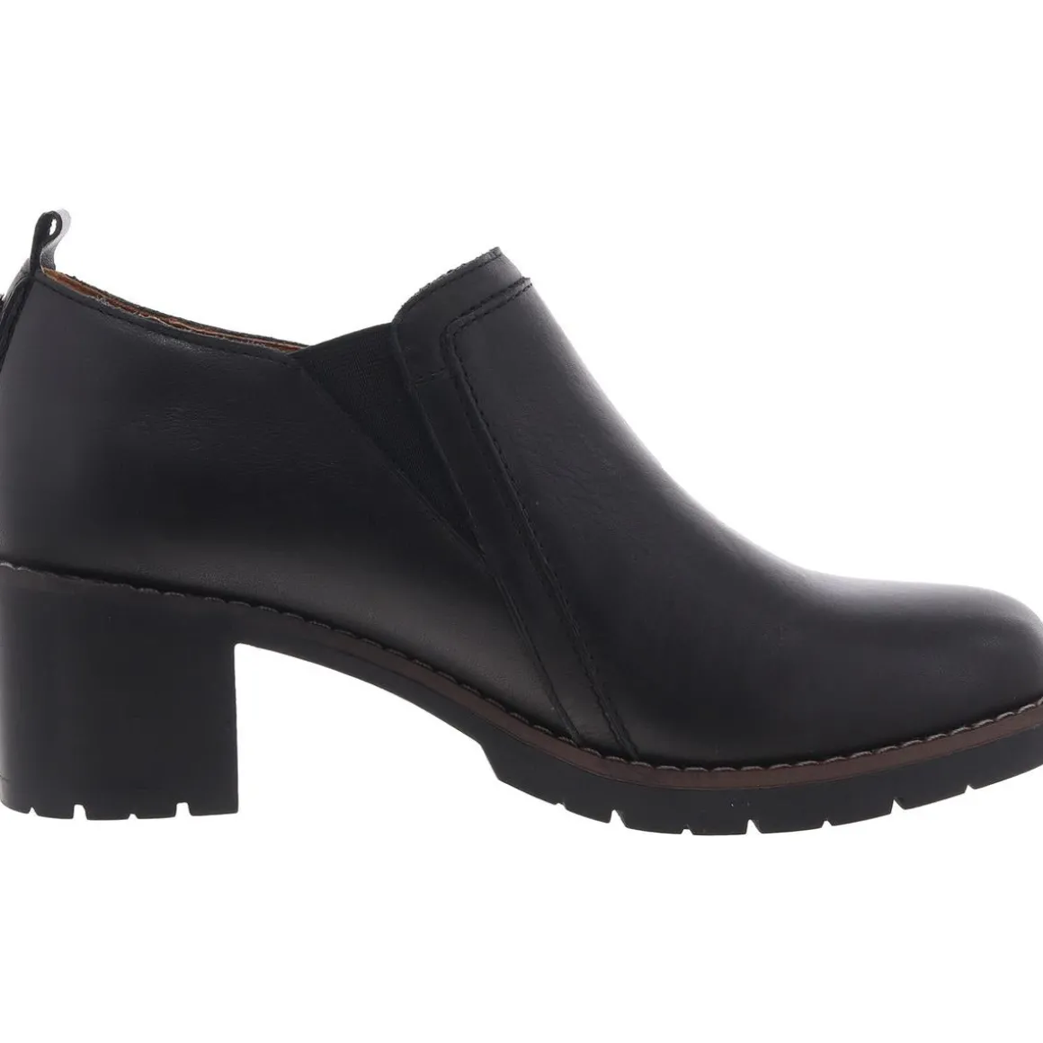 Cosa Zipper Leather Shooties