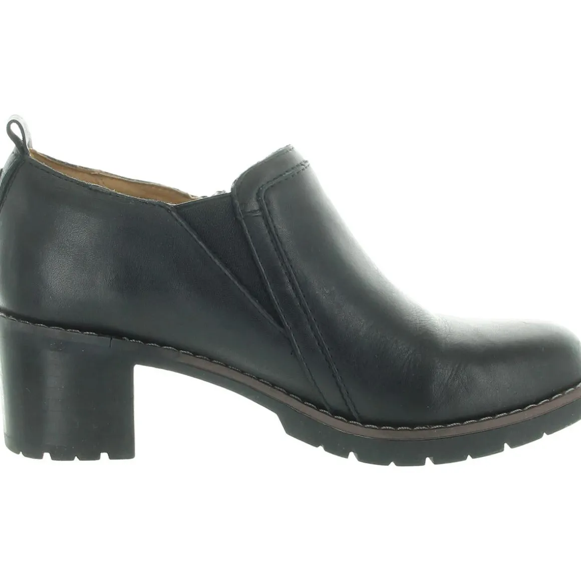 Cosa Zipper Leather Shooties