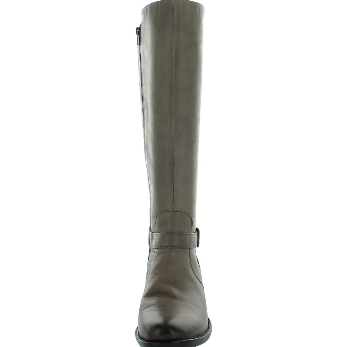 Cosna Leather Block Heel Riding Boots