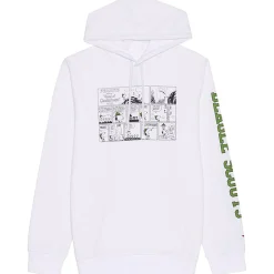 Cotton Blend Fleece Hooded Sweatshirt