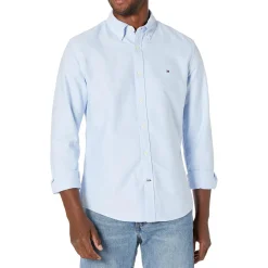 Cotton Custom Fit Button-Down Shirt
