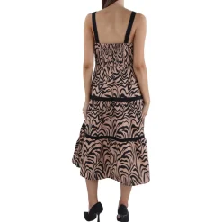 Cotton Mid Calf Midi Dress