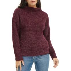 Cozy Funnel Neck Pullover Sweater