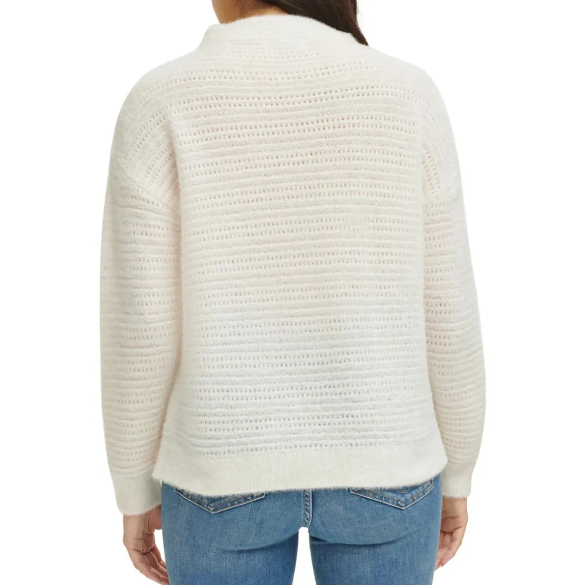 Cozy Funnel Neck Pullover Sweater