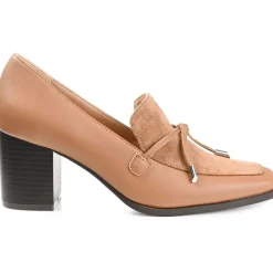 Crawford Square Toe Comfort Loafer Heels