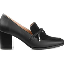 Crawford Square Toe Comfort Loafer Heels