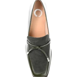 Crawford Square Toe Comfort Loafer Heels