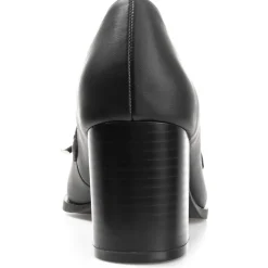 Crawford Square Toe Comfort Loafer Heels