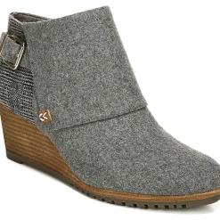 Create Faux Suede Wedges Booties