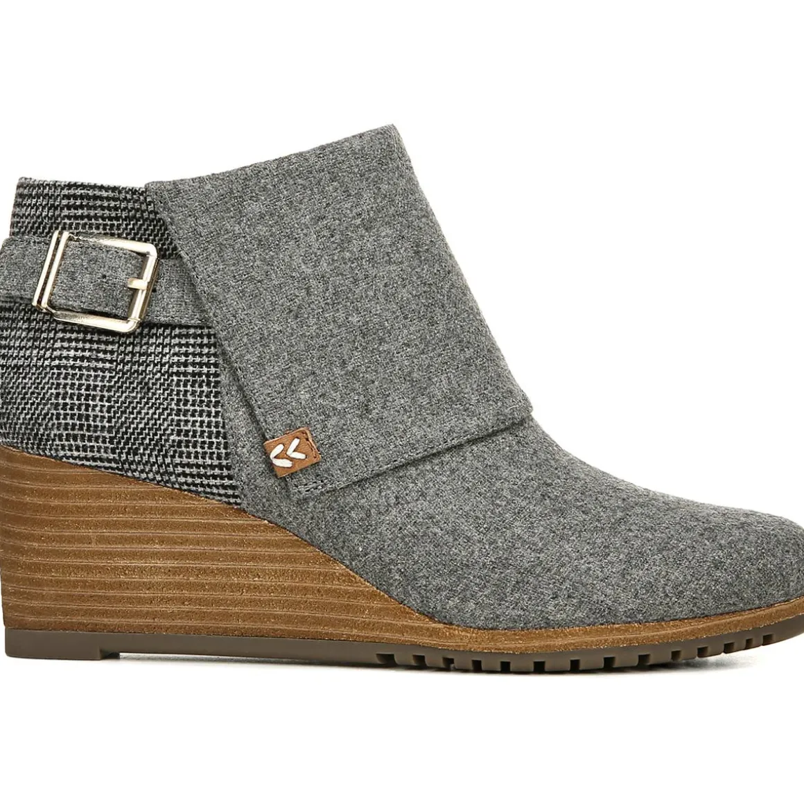 Create Faux Suede Wedges Booties