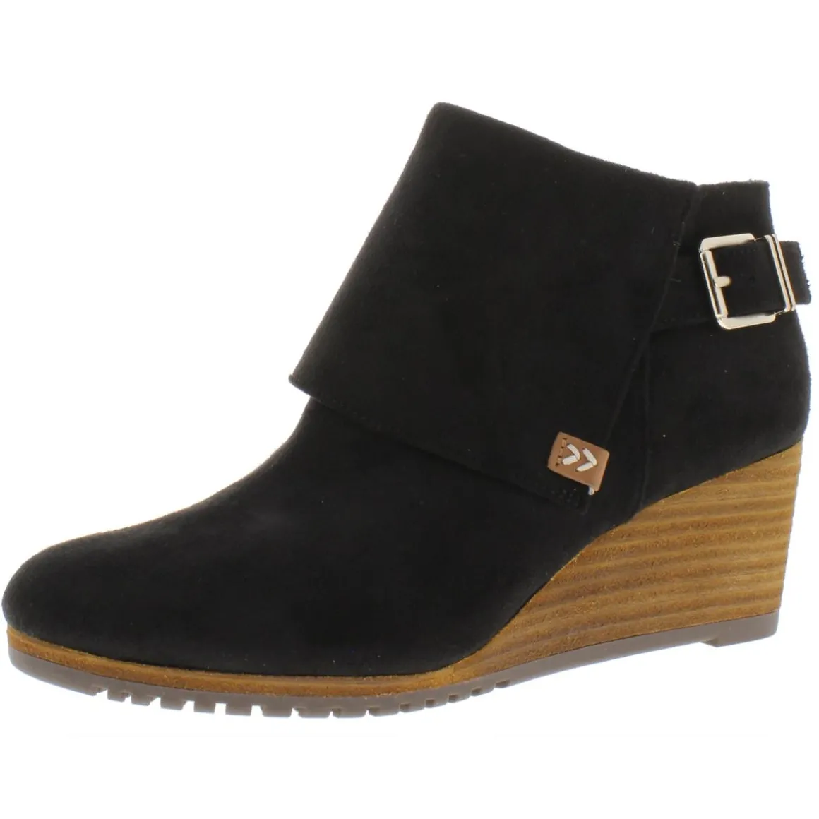 Create Suede Ankle Wedge Boots