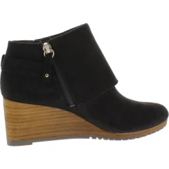Create Suede Ankle Wedge Boots