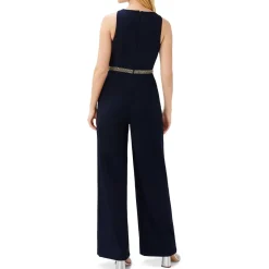 Crepe Embellished Jumpsuit
