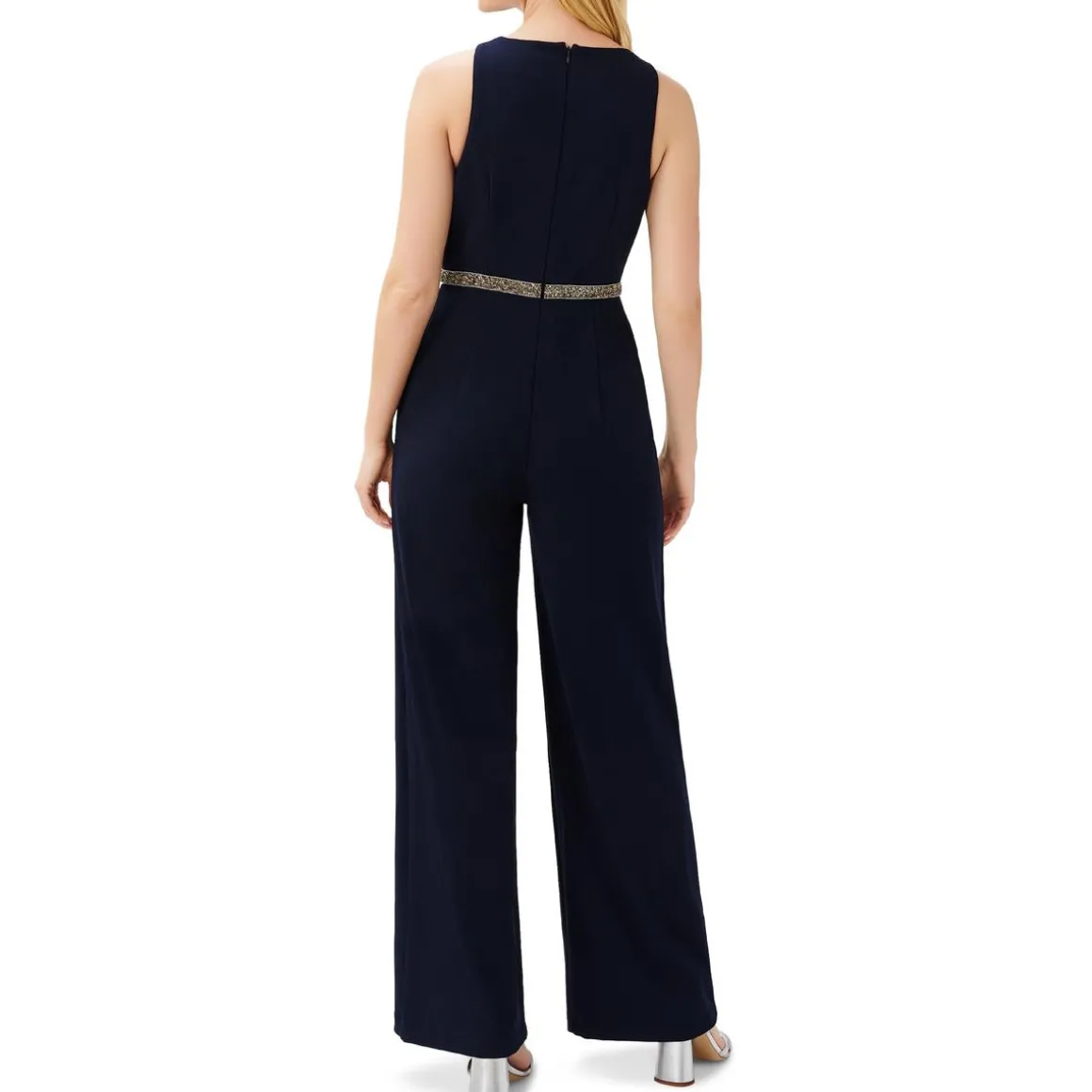 Crepe Embellished Jumpsuit
