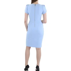 Crepe Sheath Dress