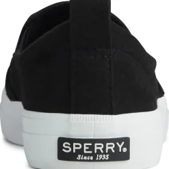 Crest Perforated Laceless Slip-On Sneakers