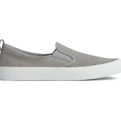 CREST SLIP ON Faux Leather Slip On Flat Shoes