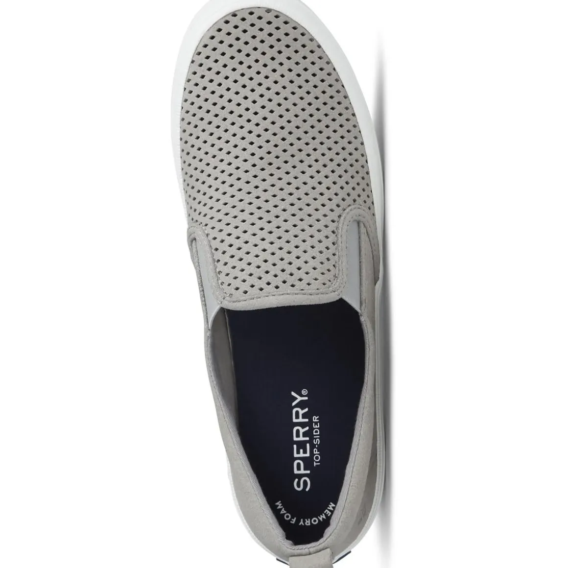 CREST SLIP ON Faux Leather Slip On Flat Shoes