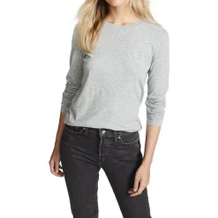 Crewneck Long Sleeve Pullover Top
