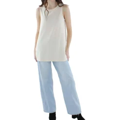 Crewneck Sleeveless Shell