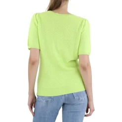 Crochet Knit Pullover Sweater